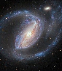 NGC 1097 observed in optical  light (ESO/R. Gendler)  